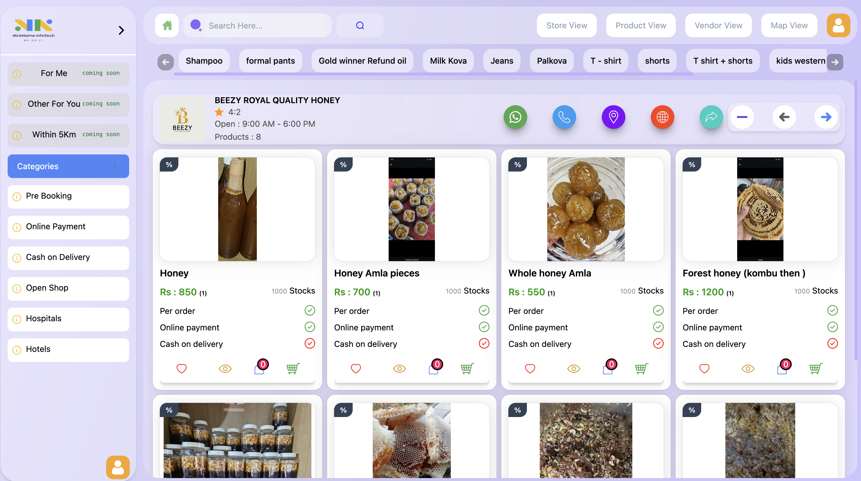 Ecommerce store template - Professional layout for businesses