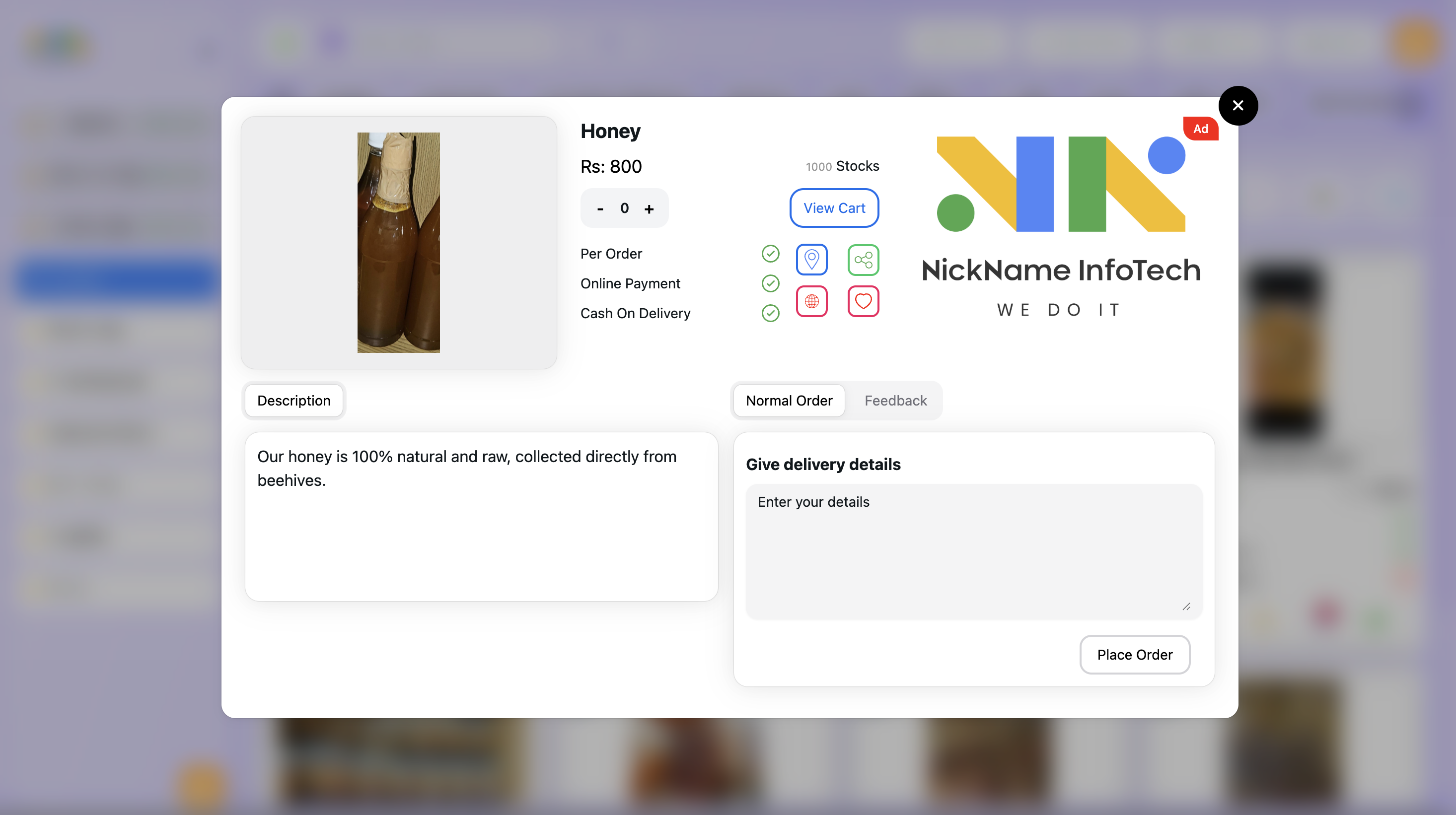 Ecommerce store template - Customizable theme for online shops