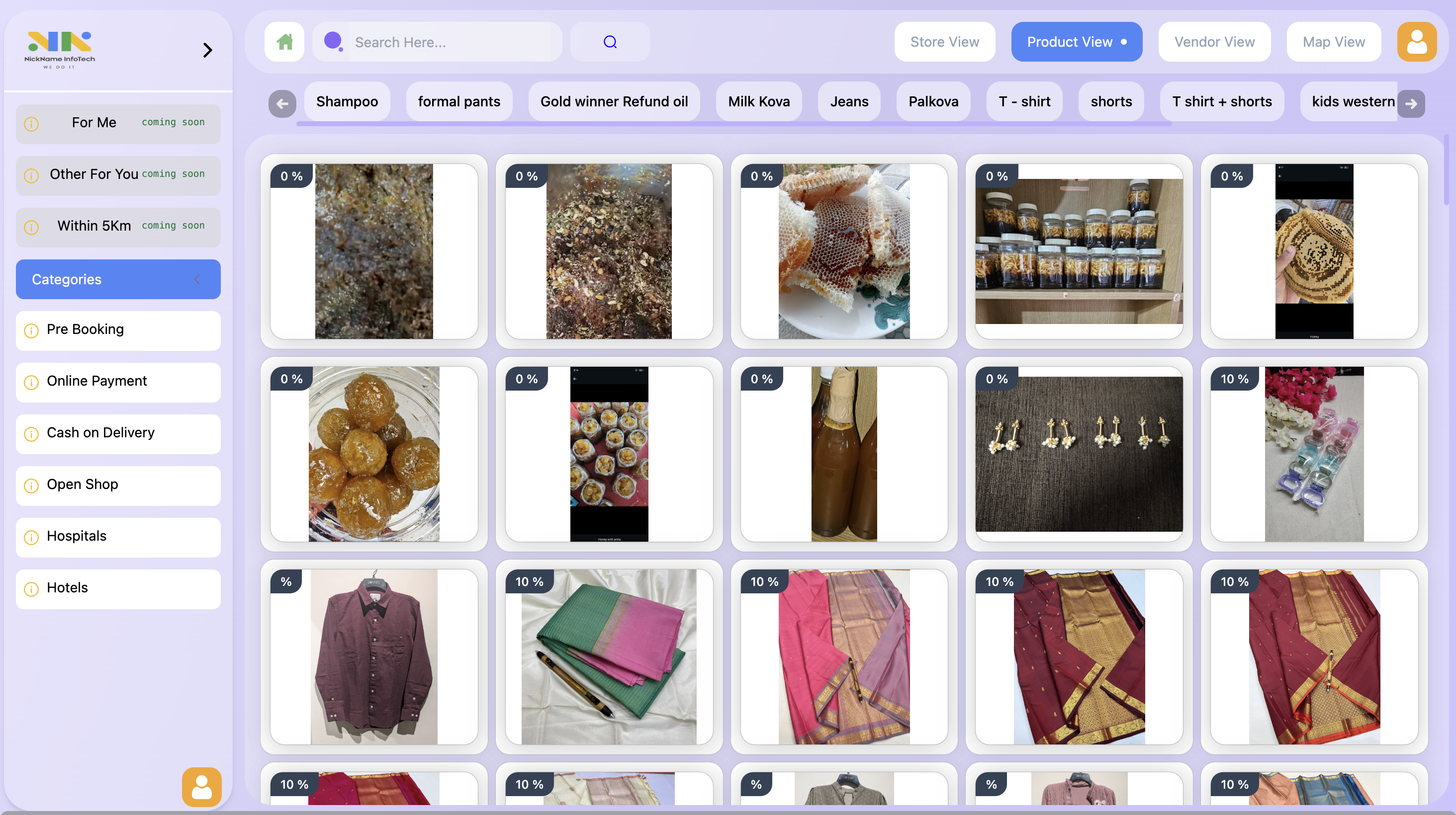 Ecommerce store template - Responsive design for all devices